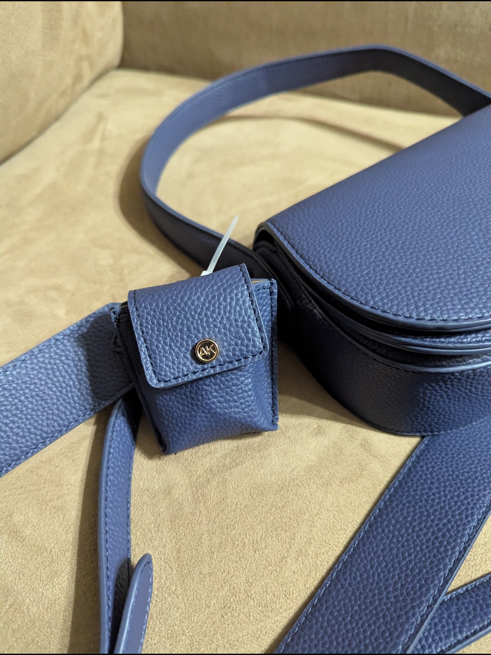 Anne Klein Midnight Blue Crossbody Bag - Picture 14 of 14